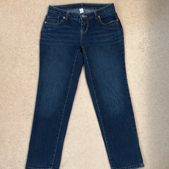 Style & Co Ankle Blue Jeans 2P - Picture 2 of 5
